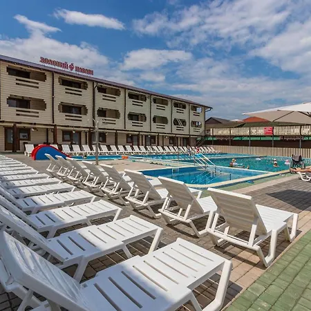 золотий павлін Hotel Solotvina